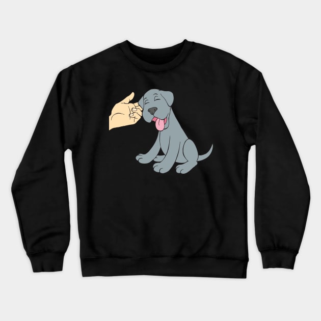 Great Dane Deutsche Dogge Apollo Dog Crewneck Sweatshirt by samshirts